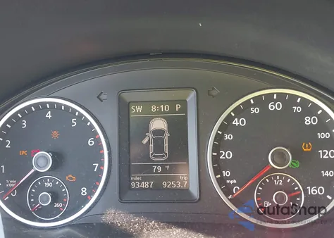 2010 Volkswagen Tiguan Wolfsburg Edition from USA, damaged, VIN WVGBV7AX3AW537129